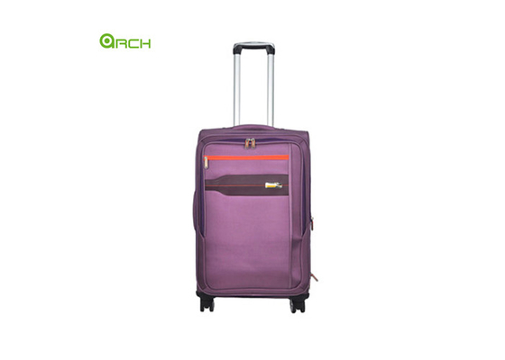 Weiche des Polyester-1680D versah Gepäck mit zwei Front Pockets und Flug-Rädern mit Seiten