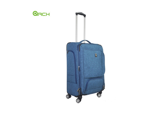 Schneeflocken-Koffer-weiches mit Seiten versehenes Gepäck mit Spinner-Rädern und neuer Art Front Pockets