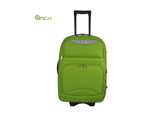 Große Kapazitäts-Runde formen leichte Gepäck-Tasche mit zwei 6 des Rochens Rädern Front Pocketss und