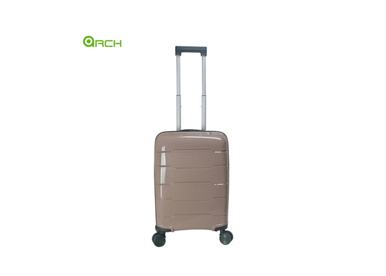 Lieferant PP-Hard-Sided-Reisewagen mit Doppelspinnerrädern