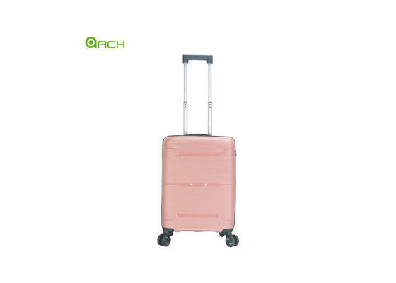 Lieferant PP-Hard-Sided-Reisewagen mit Doppelspinnerrädern