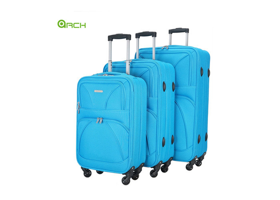 Zwei die Taschen-Spinner-Rad-Laufkatzen-Gepäck-Tasche stellt ein