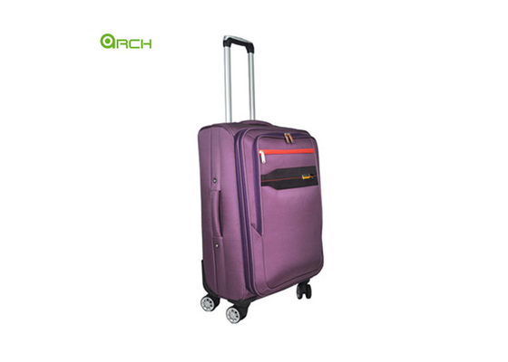 Weiche des Polyester-1680D versah Gepäck mit zwei Front Pockets und Flug-Rädern mit Seiten