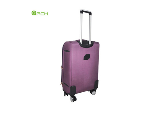 Weiche des Polyester-1680D versah Gepäck mit zwei Front Pockets und Flug-Rädern mit Seiten