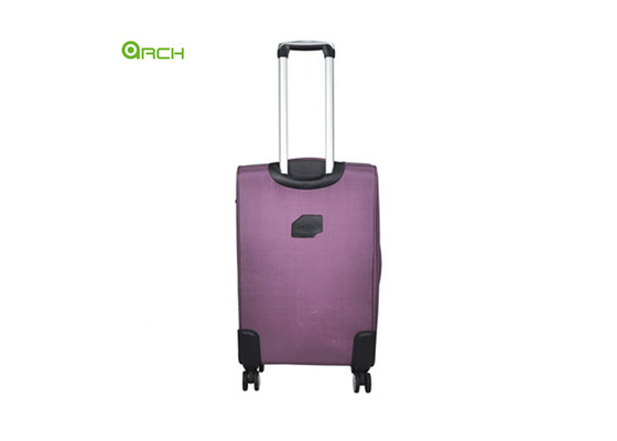 Weiche des Polyester-1680D versah Gepäck mit zwei Front Pockets und Flug-Rädern mit Seiten