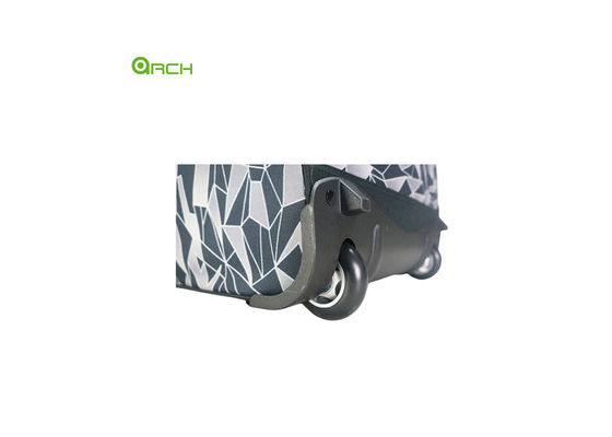 Hersteller Druck Polyester Rollgepäcksack mit zwei vorderen Taschen