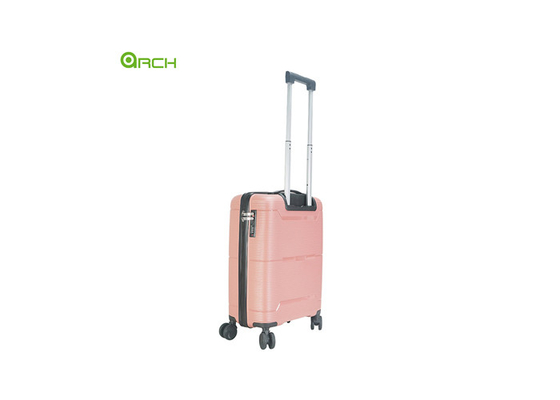 Lieferant PP-Hard-Sided-Reisewagen mit Doppelspinnerrädern
