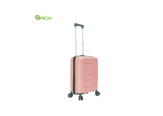 Lieferant PP-Hard-Sided-Reisewagen mit Doppelspinnerrädern