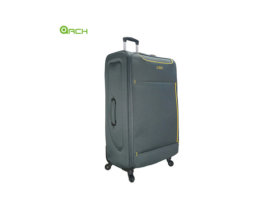 Billige Spinner-Räder Reisewagen Weichseitiges Gepäck mit zwei vorderen Taschen