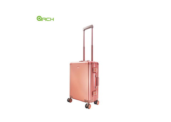 OEM/ODM Aluminiumkoffer Trolley Reisetaschen mit Doppelspinnerrädern