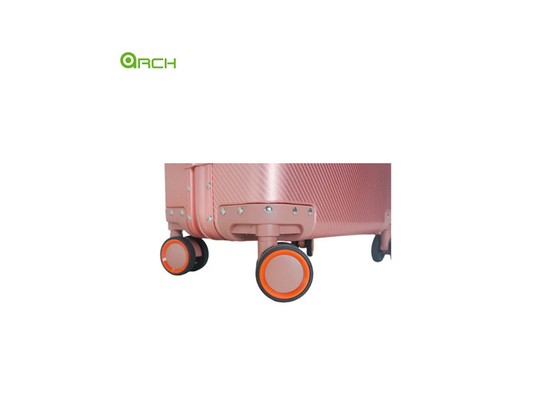 OEM/ODM Aluminiumkoffer Trolley Reisetaschen mit Doppelspinnerrädern