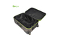 Gepäck-Tasche des Vorhängeschloss-600D stellt Laufkatzen-Koffer mit halb Stransparent-Rochen-Rädern ein